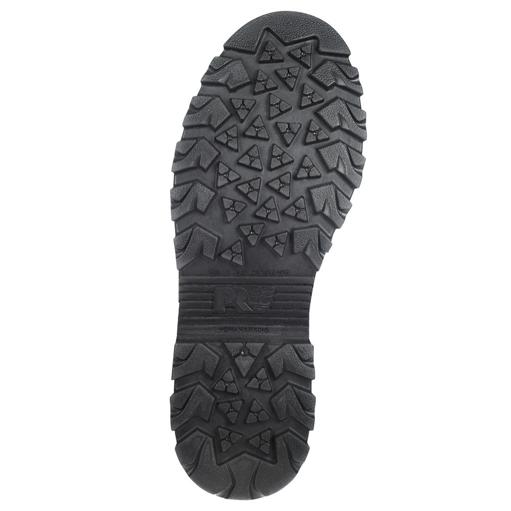 Timberland Mens Work Boots PRO® Rigmaster 8\" Steel Toe - Brown/Black - India LZ5398170